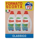 DIXAN Liquido Classico 3x24=72 Lavaggi 3 x 1.080 ml
